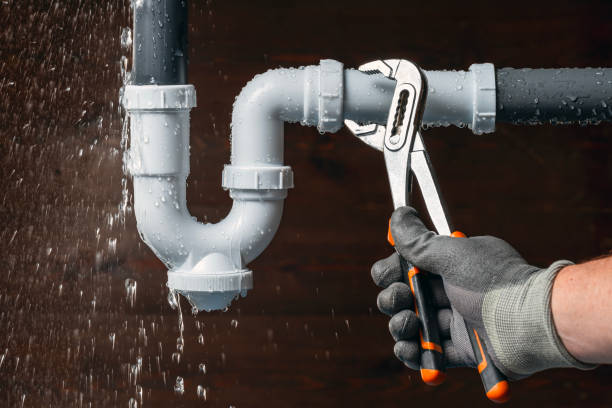 Professional Drain Cleaning technician working in Burkettsville, OH